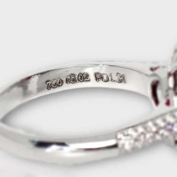 Red Tourmaline Ring - Picture 6 of 9